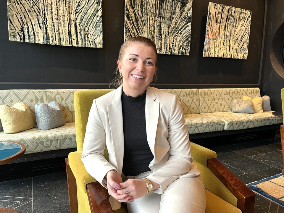 Leder av NFFs faggruppe for kvinnehelse, Sandra Bjordal Gluppe, er førsteforfatter i artikkelen som vant leserprisen i Journal of Physiotherapy. Her fra faggruppens årsmøteseminar.