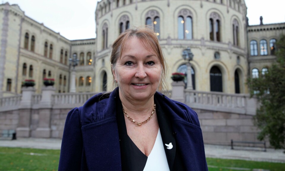 Leder i KS, Gunn Marit Helgesen.