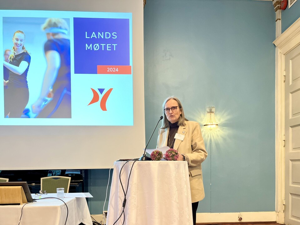 Gerty Lund på NFFs landsmøte 2024.