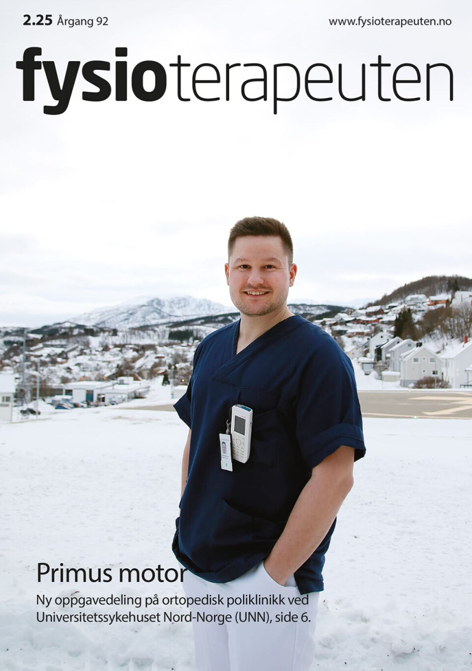 Neste uke ligger Fysioterapeuten nr. 2/25 i en postkasse nær deg!