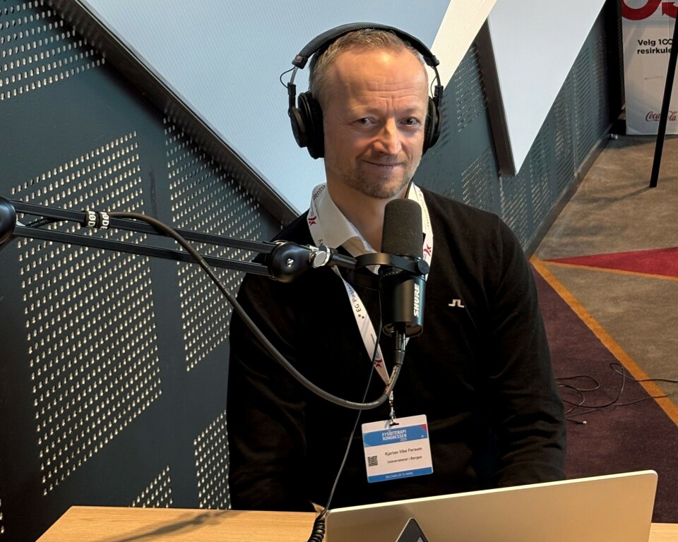Kjartan Vibe Fersum er gjest i Lateralt og medialt - en podcast om fysioterapi.