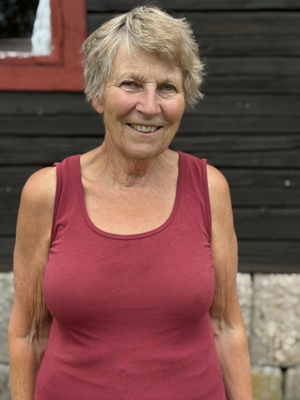 Liv Vik Epletveit er svært fornøyd med Aktiv Senior i Åmli kommune. Nå skal hun ta med seg flere fra treningsgruppa og prøve seg på egenhånd.