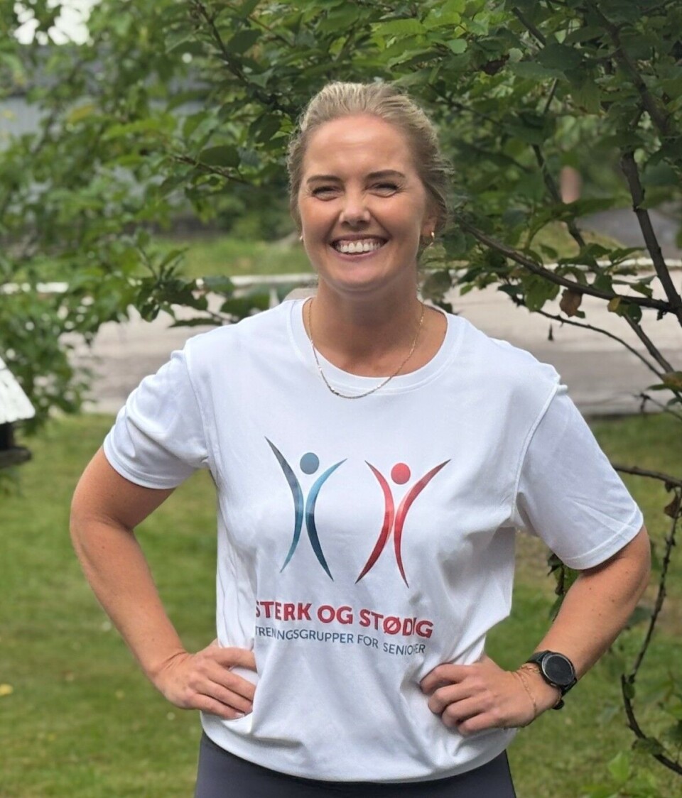 Bettina Holt Molnes er fysioterapeut i bydel Vestre Aker, og var dagens instruktør.