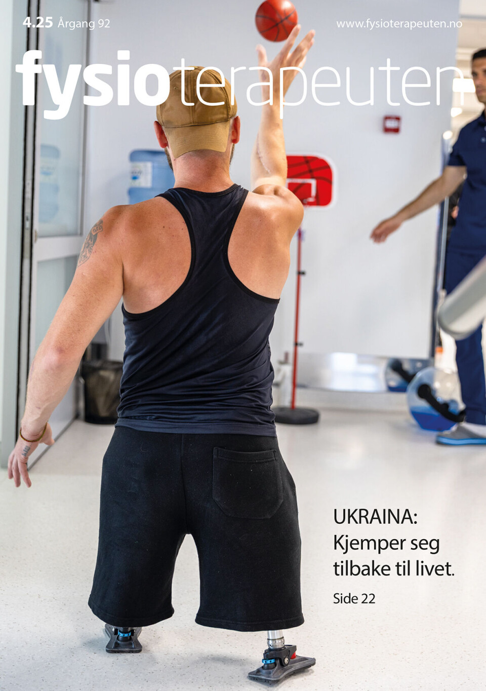 Fysioterapeuten nummer 4/2025 - forside.