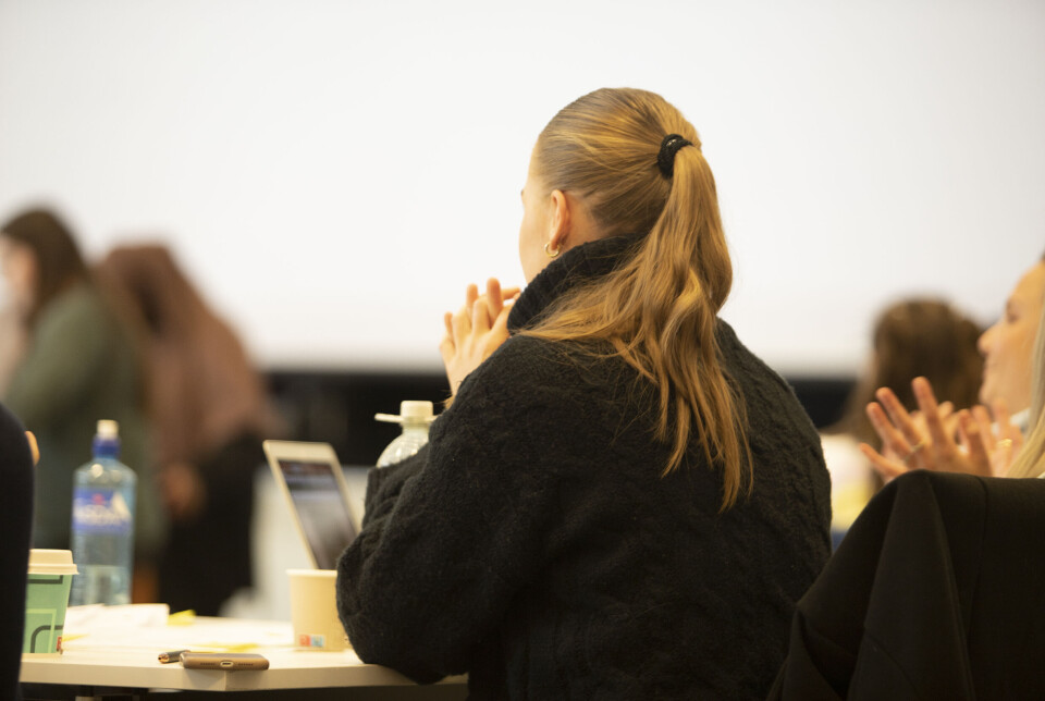 Fra klasserom til fjernundervisning ved Mälardalens universitet i Sverige.